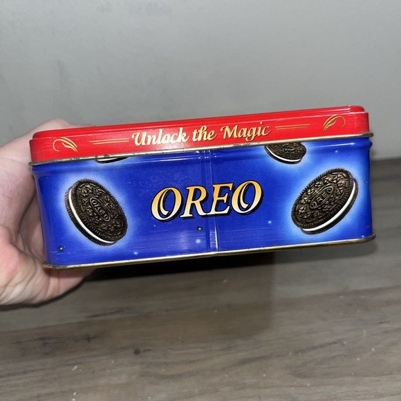 Oreo‎ Cookie Vintage 1995 Tin Commemorative Christmas Limited Edition *EMPTY* - Picture 9 of 10
